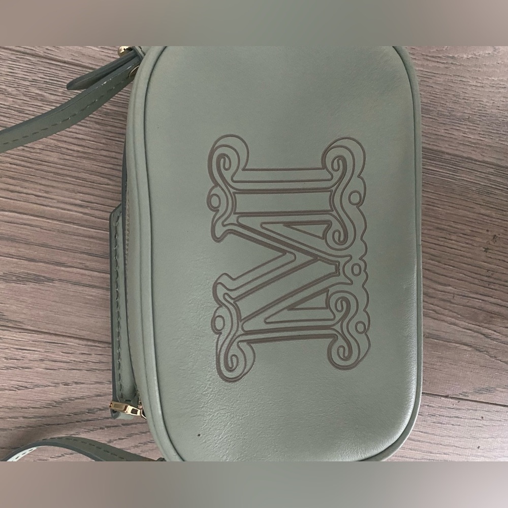 Max Mara Green Leather Crossbody